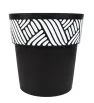 Maceta Plástica Abigail Redonda 10" Colores – Cubasa