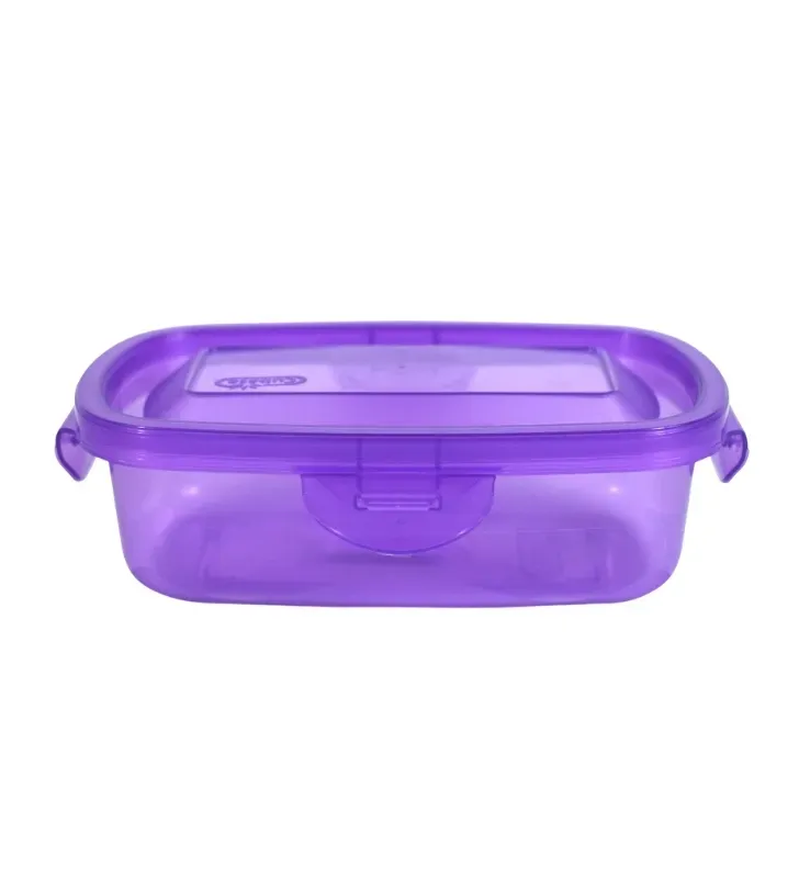 Contenedor Plástico Hermético Brooch Rectangular 210 ml – Cubasa 7464