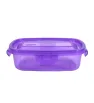 Contenedor Plástico Hermético Brooch Rectangular 210 ml – Cubasa 7464