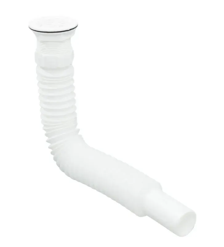Céspol Flexible de PVC 1 1/2" Tipo P para Fregadero – Sanplom 8563
