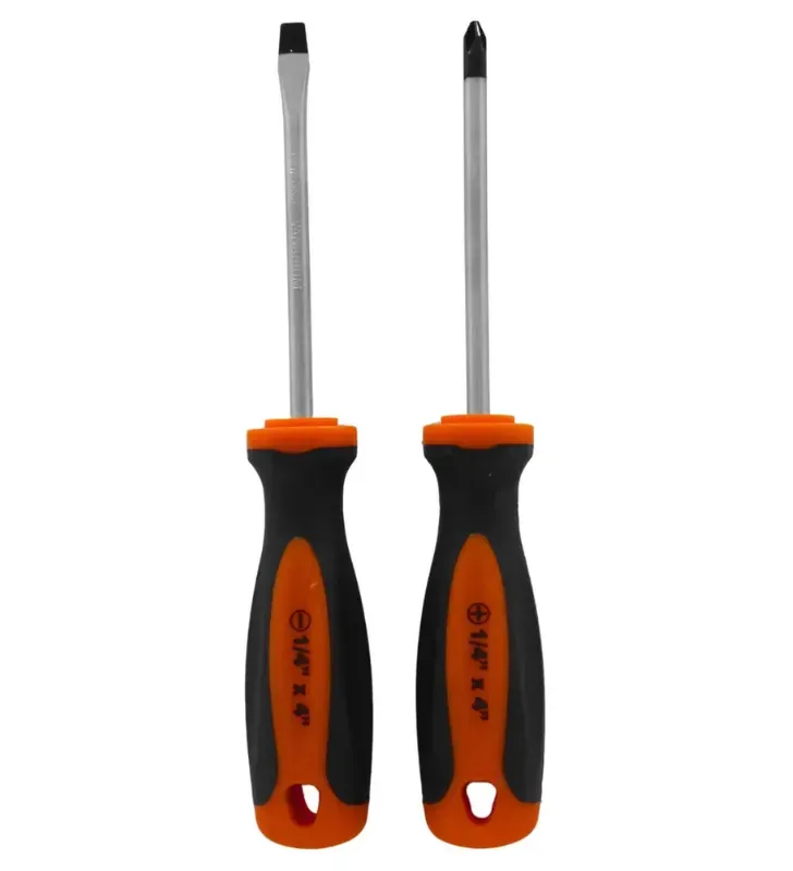 Juego de Desarmadores Bimateriales 2 Pzas – Keer 6672