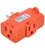 Adaptador Tipo Barra de 3 Contactos Blanco 1875W – Sanelec 1505