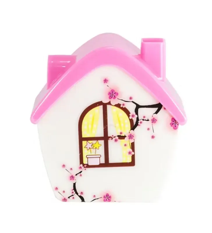 Luz de Noche LED Casita Rosa 5W 120V – Sanelec 2120