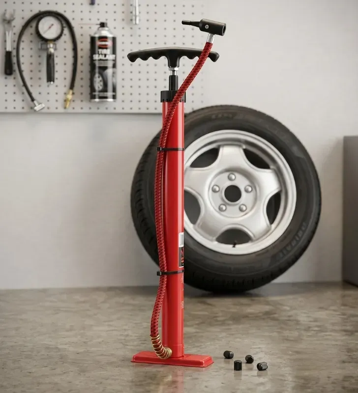 Bomba de Mano Manual Metálica 15" – Santul 7808