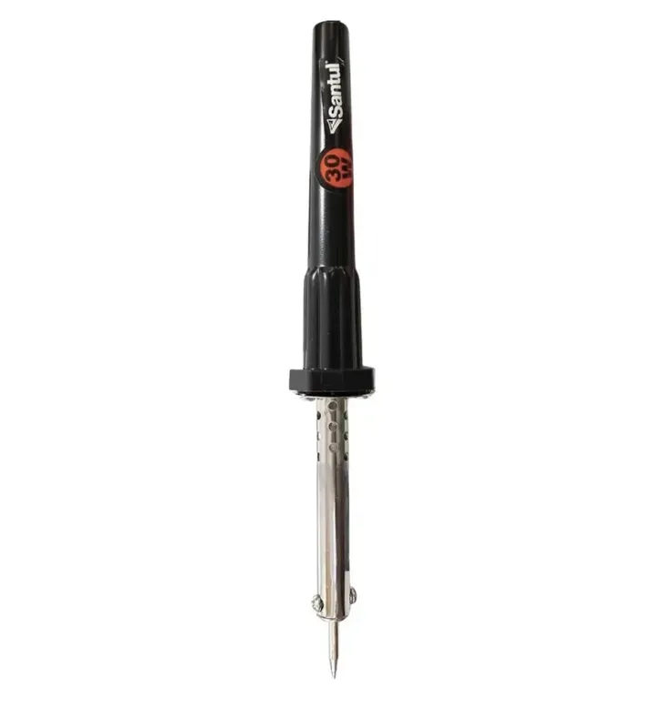 Kit Cautín Tipo Lápiz 30W con 5 Accesorios 127V – Santul 7726