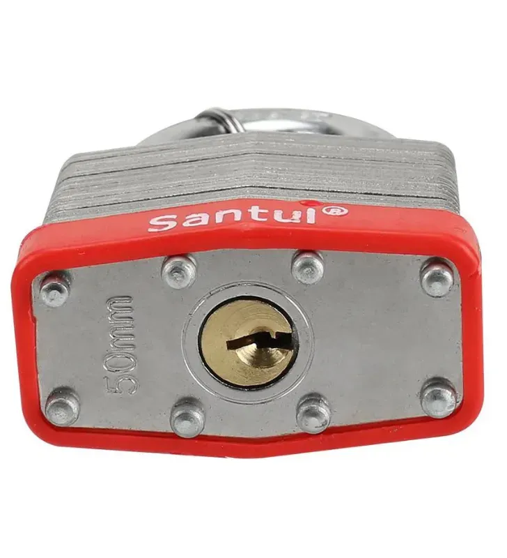 Candado Laminado de Seguridad 40mm con 2 Llaves – Santul 8058