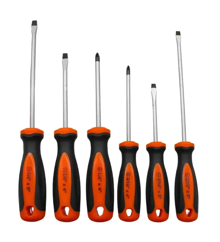 Juego de Desarmadores Bimateriales 6 Pzs – Keer 6999