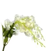 Ramo de Orquídea Artificial Colgante Blanco 3 Guías – Dekora FW-3010A