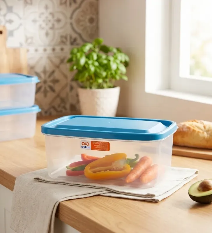 Contenedor Hermético Rectangular 1500ml – Arplasa Reusable