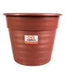 Macetón Mini Plástico Color Terracota – Arplasa Jardinería