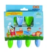 Set de Cubiertos Infantiles de Plástico 8 Pzs 9+ Meses – Arplasa