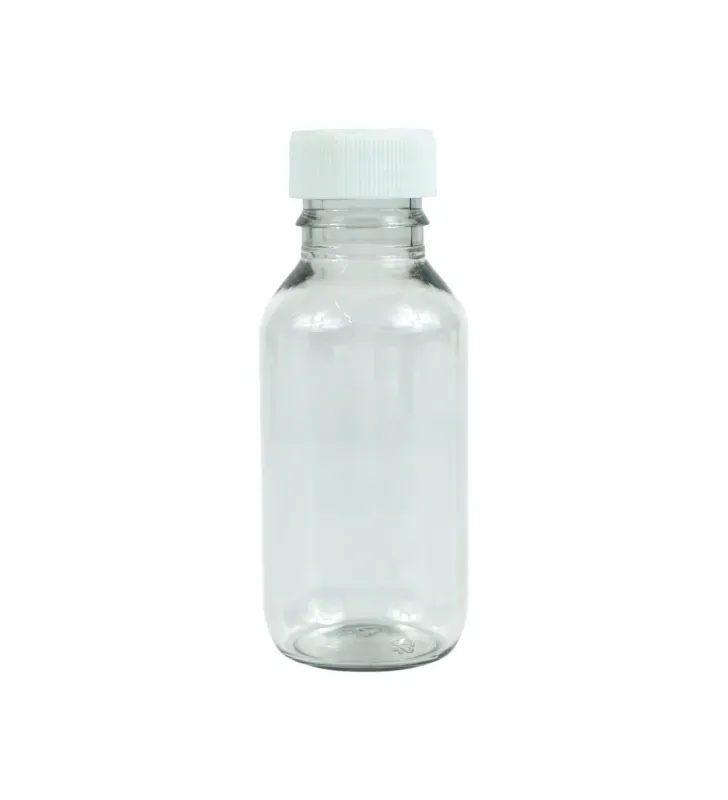 Botella Farmacéutica de PET Cristal 60ml R-24 – Código LB1B033