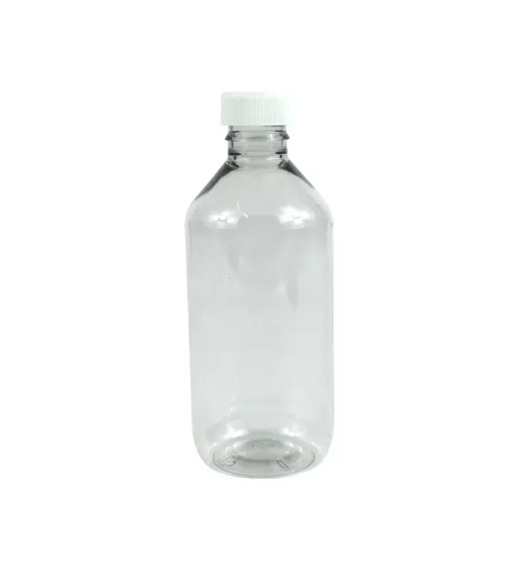 Botella Farmacéutica de PET Cristal 240ml R-24 – Plastika LB1B010