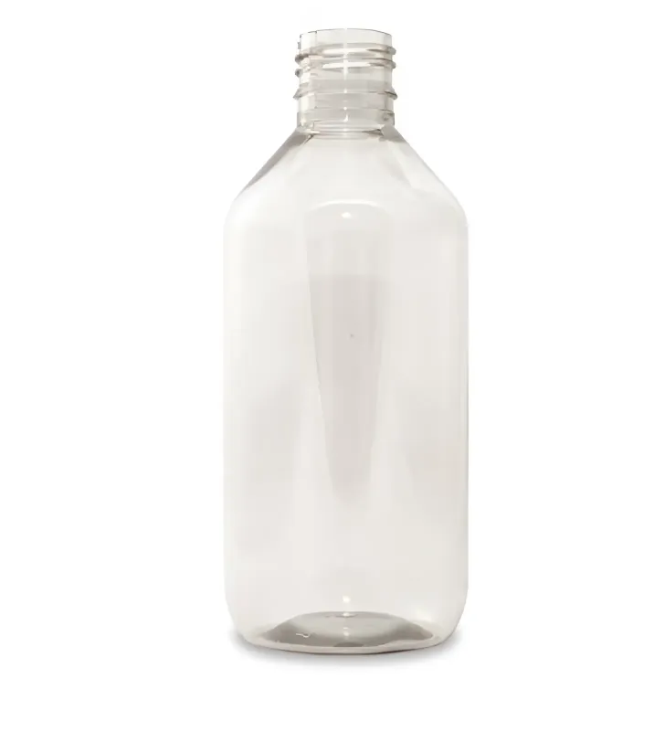 Botella Farmacéutica de PET Cristal 240ml R-24 – Plastika LB1B010
