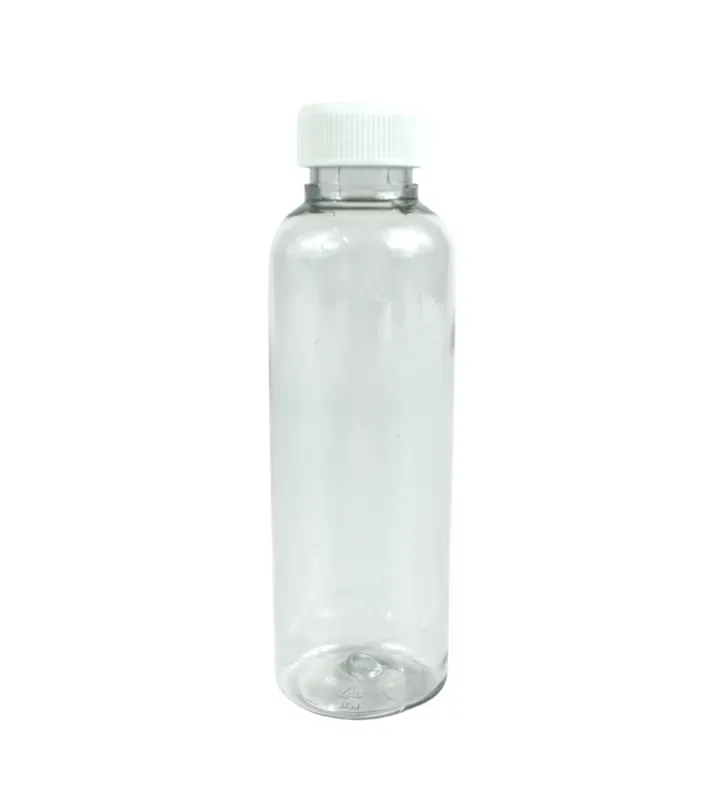 Botella Cilíndrica de PET Cristal 60ml R-20 – Plastika LB1B006