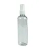 Botella Cilíndrica de PET Cristal 240ml con Atomizador – Plastika LB1B007