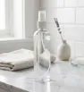 Botella Cilíndrica de PET Cristal 240ml con Atomizador – Plastika LB1B007