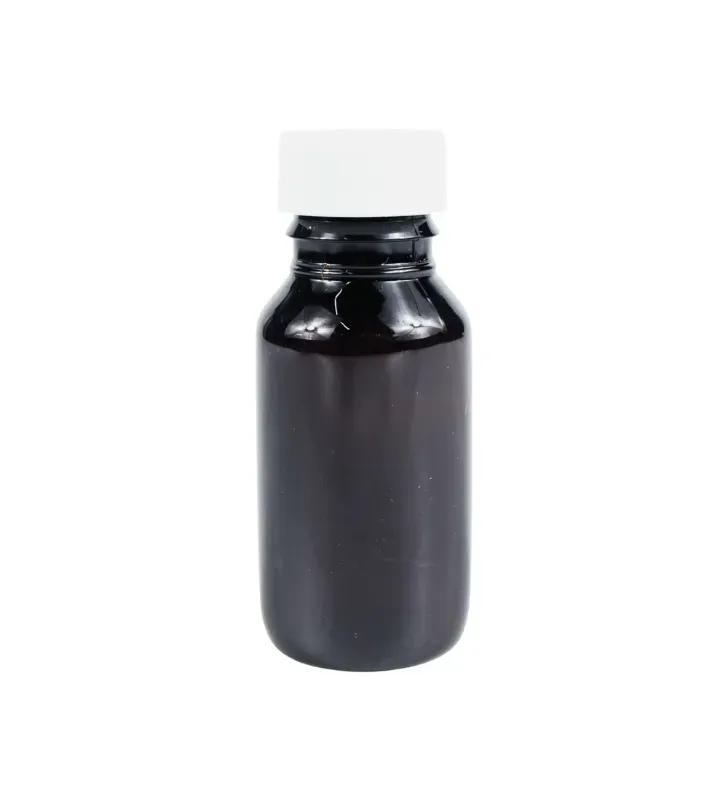 Botella de PET Ámbar 40ml R-24 con Tapa – Plastika LB1P040
