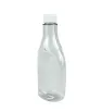 Botella de PET Cristal SQ Oval 500ml R-33 Tapa Flip Top – Plastika LB1B018