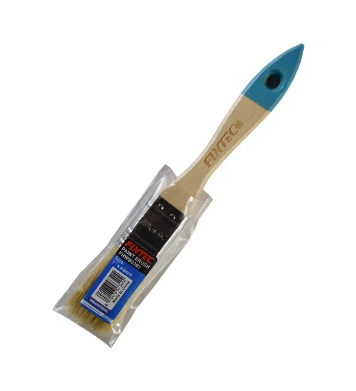 Brocha Fixtec FHWB0101 (801) 1″ – Mango madera & cerdas sintéticas