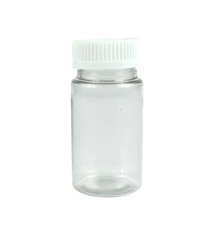 Tarro Pastillero de PET Cristal 100g R-38 de Seguridad – Plastika LT1B010