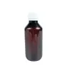 Botella de PET Ámbar 120ml R-24 con Tapa de Cintillo – Plastika LB1P003