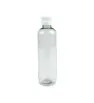 Botella Cilíndrica de PET Cristal 240ml R-24 con Cintillo – Plastika LB1B007