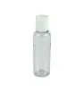 Botella Cilíndrica PET 60ml Cristal Tapa Disc-Top LB1B006 | Plastika