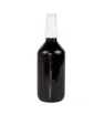 Botella de PET Ámbar 240ml con Bomba Atomizadora – Plastika LB1P012