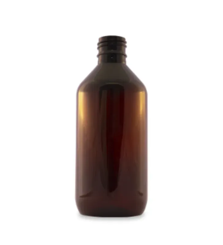 Botella de PET Ámbar 240ml con Bomba Atomizadora – Plastika LB1P012