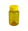 Tarro PET 150g Amarillo con Tapa de Seguridad LT1F007 | Plastika