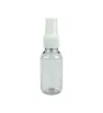 Botella Cilíndrica de PET Cristal 60ml con Atomizador – Plastika LB1B033