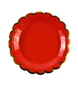 Platos de cartón para fiesta – pack 10 piezas 23 cm