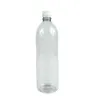 Botella Cilíndrica de PET Cristal 1 Litro R-28 con Cintillo – Plastika LB1B066