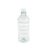 Botella Baja Anillada de PET Cristal 500ml R-28 con Cintillo – Plastika LB1B043