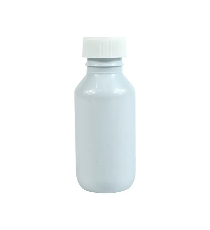 Botella de PET Blanca 60ml R-24 con Tapa Estriada – Plastika LB1C034