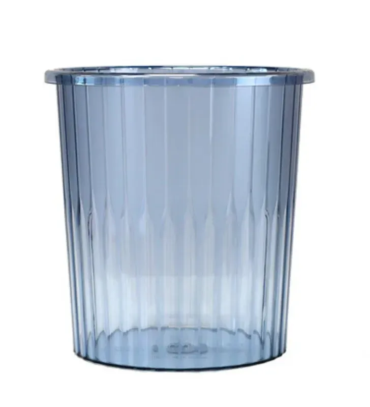 Bote Traslúcido Redondo Chico de PET 10L – Yuliana R6-10115