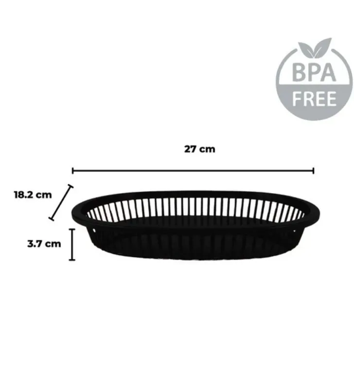 Canasta de Plástico para Hamburguesa y Comida Rápida Yuliana – MX-451