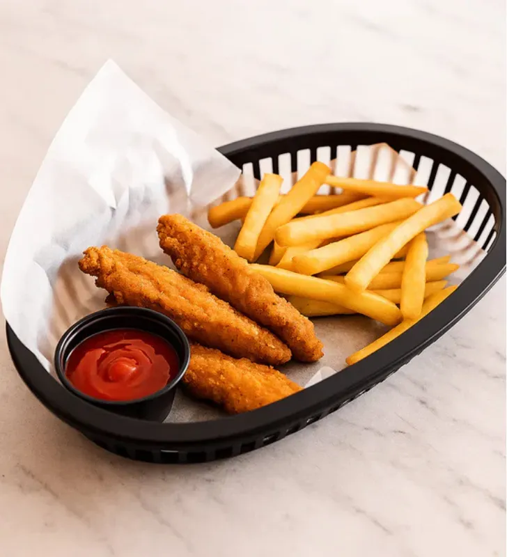 Canasta de Plástico para Hamburguesa y Comida Rápida Yuliana – MX-451