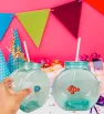 Cilindro Aqua Drinks Vaso Pecera 1.2L con Popote Yuliana – MX-566