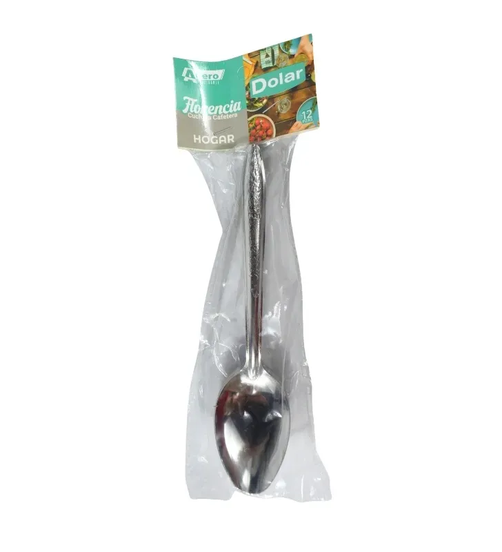 Cuchara para Café Florencia de Acero Inoxidable 12 pzas Yuliana – M-172040