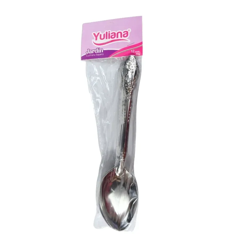 Cuchara Sopera Jardín de Acero Inoxidable 12 pzas Yuliana – M-170010