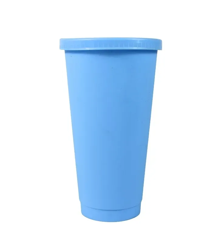Vaso Sirena de Plástico 26oz con Tapa y Popote Yuliana – MX-726