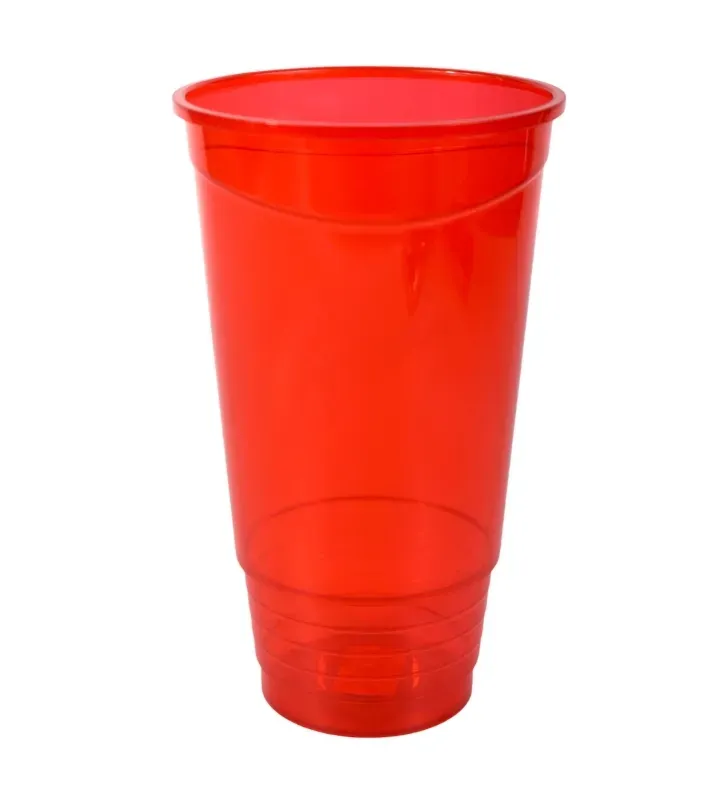 Vaso Chelero de Plástico Rojo 950ml Yuliana – MX-527