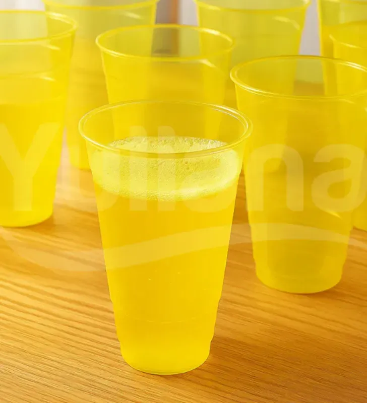 Vaso Chelero de Plástico Rojo 950ml Yuliana – MX-527