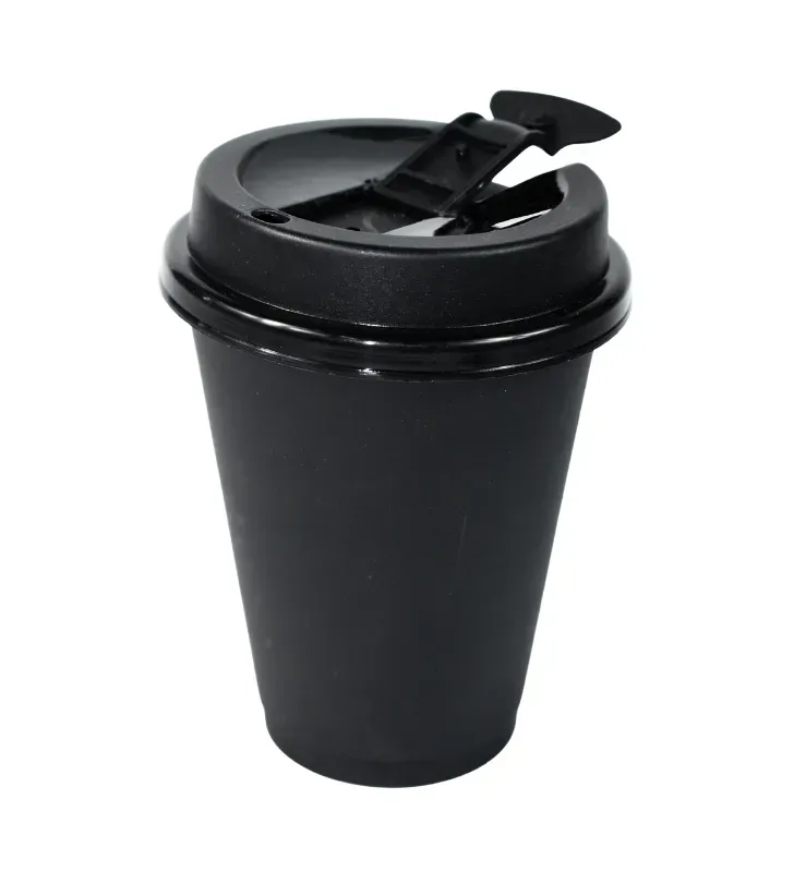 Vaso Capuchino de Plástico 16oz con Tapa Sin Derrames Yuliana – MX-616