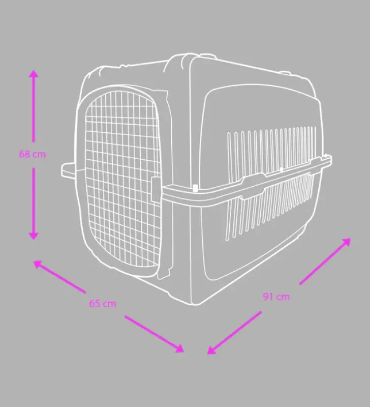 TRANSPORTADORA KENNEL GRANDE COLORES