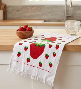 Trapo Secador Estampado con Flecos – Grupo Textil 3000