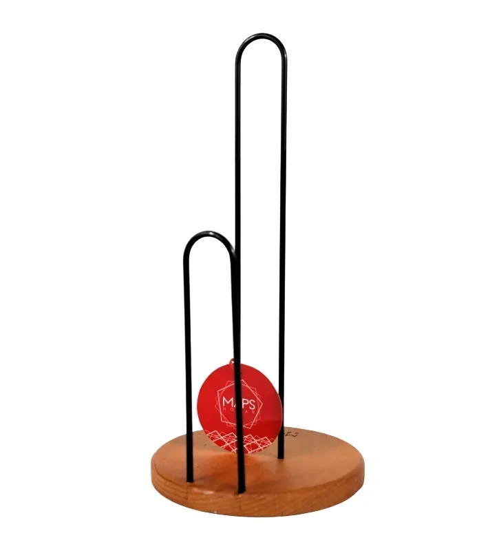 Porta Rollo de Cocina Bacalán de Madera y Metal – Maps Hogar MHO-0100