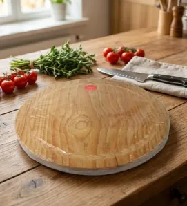 Tabla de Picar Circular con Canaleta Maps Hogar – MHO-0254
